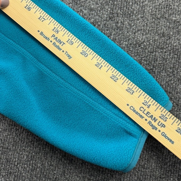 Lands' End Polartec Aircore 200 Fleece Hoodie Women 18 Blue Full Zip Jacket - Picture 10 of 14
